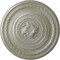 Ekena Millwork Pearl Ceiling Medallion (Fits Canopies up to 1 7/8"), Hand-Painted Flash Gold, 26 1/4"OD x 1 1/2"P CM26PEFLS - alternate 1